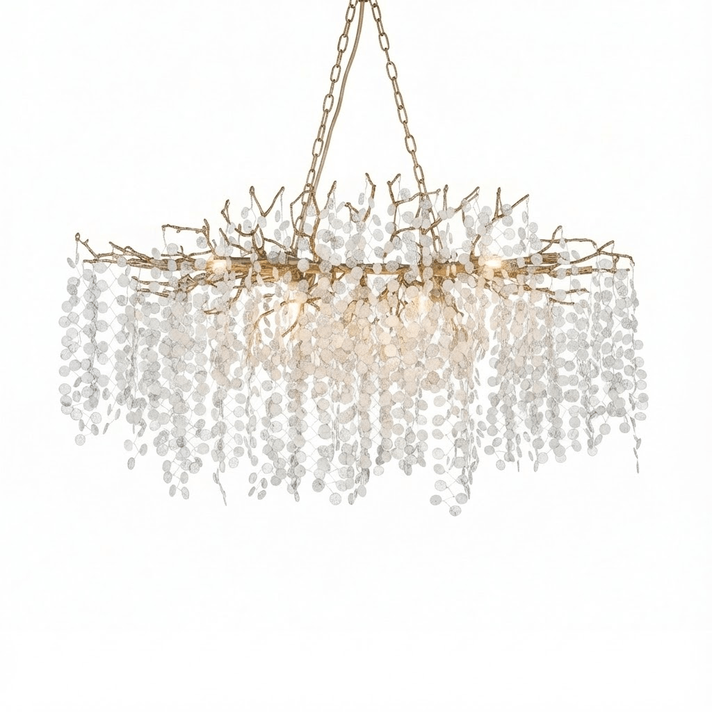 Shiro Noda Crystal Chandelier - Vakkerlight