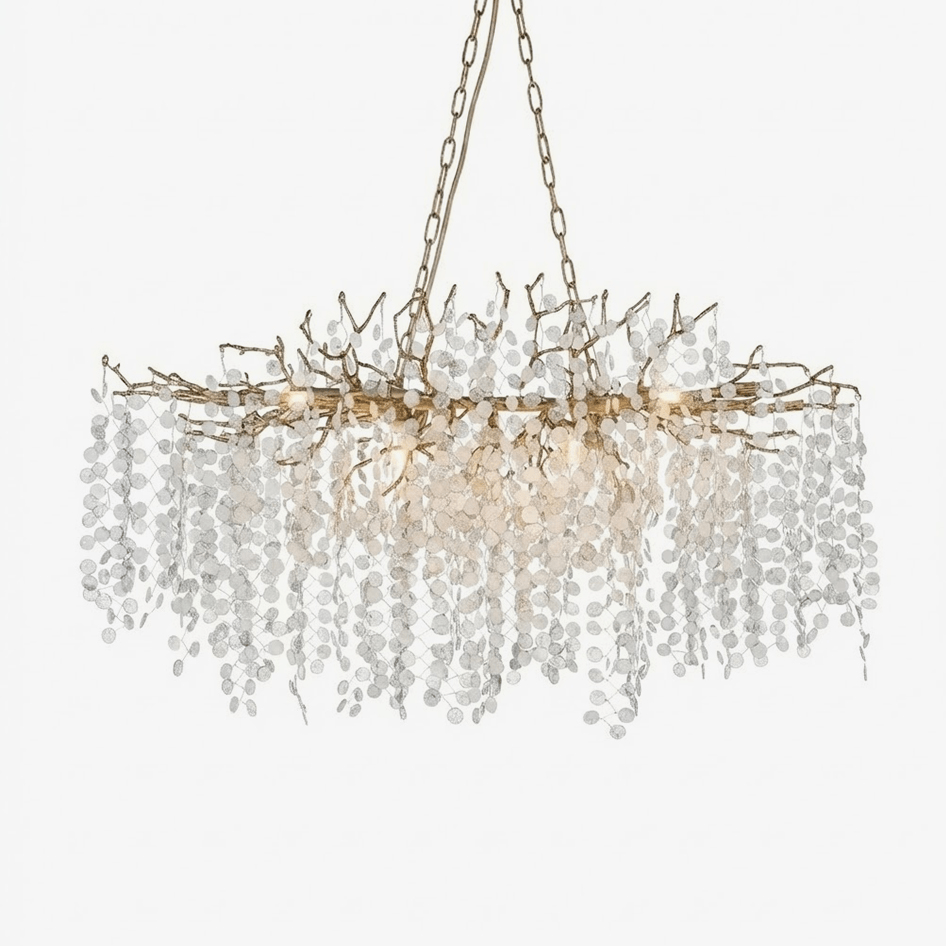 Shiro Noda Crystal Chandelier - Vakkerlight