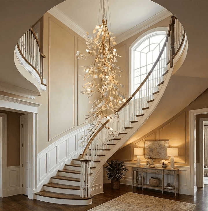 Gingko Long Branch Chandelier - Vakkerlight
