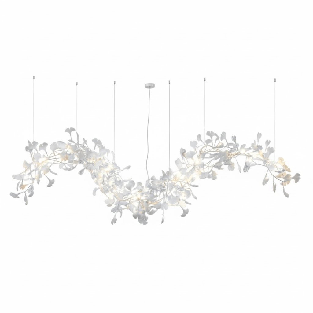 Ginkgo Tip Tlying Chandelier - Vakkerlight