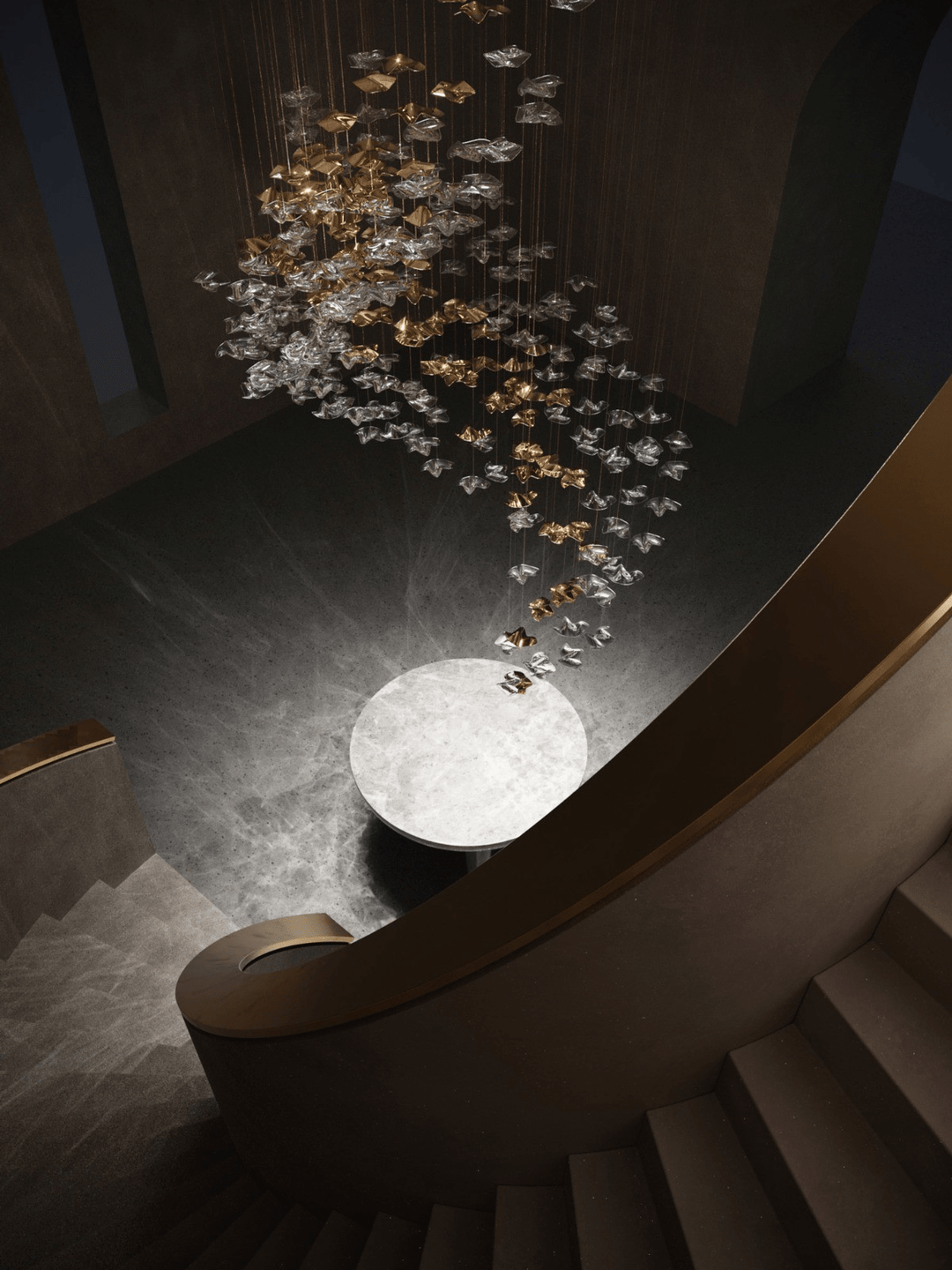 Tidal Stair Chandelier - Vakkerlight