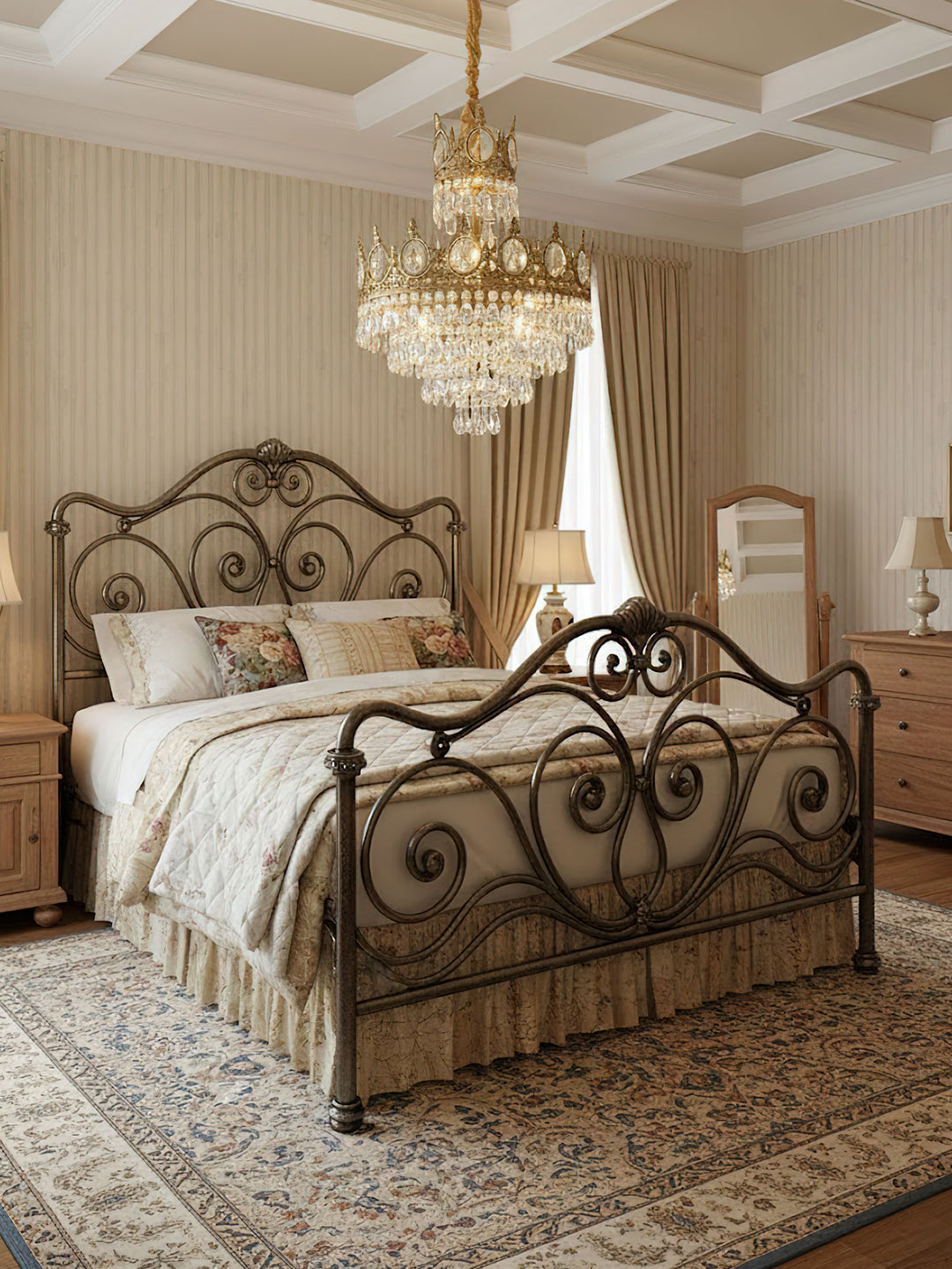 Vintage Crystal Chandelier - Vakkerlight