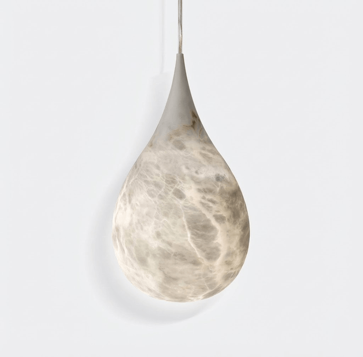 Alabaster Raindrop Pendant Light - Vakkerlight
