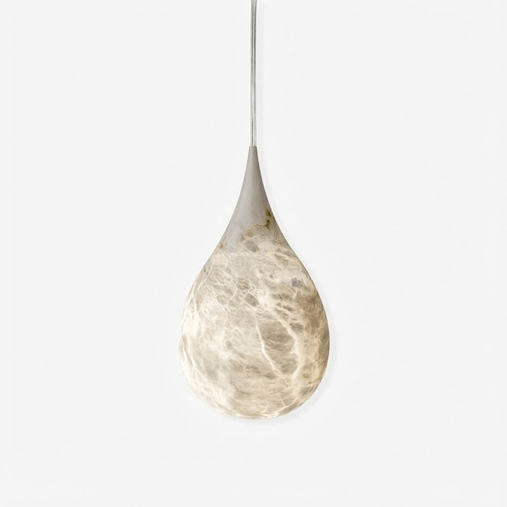 Alabaster Raindrop Pendant Light - Vakkerlight
