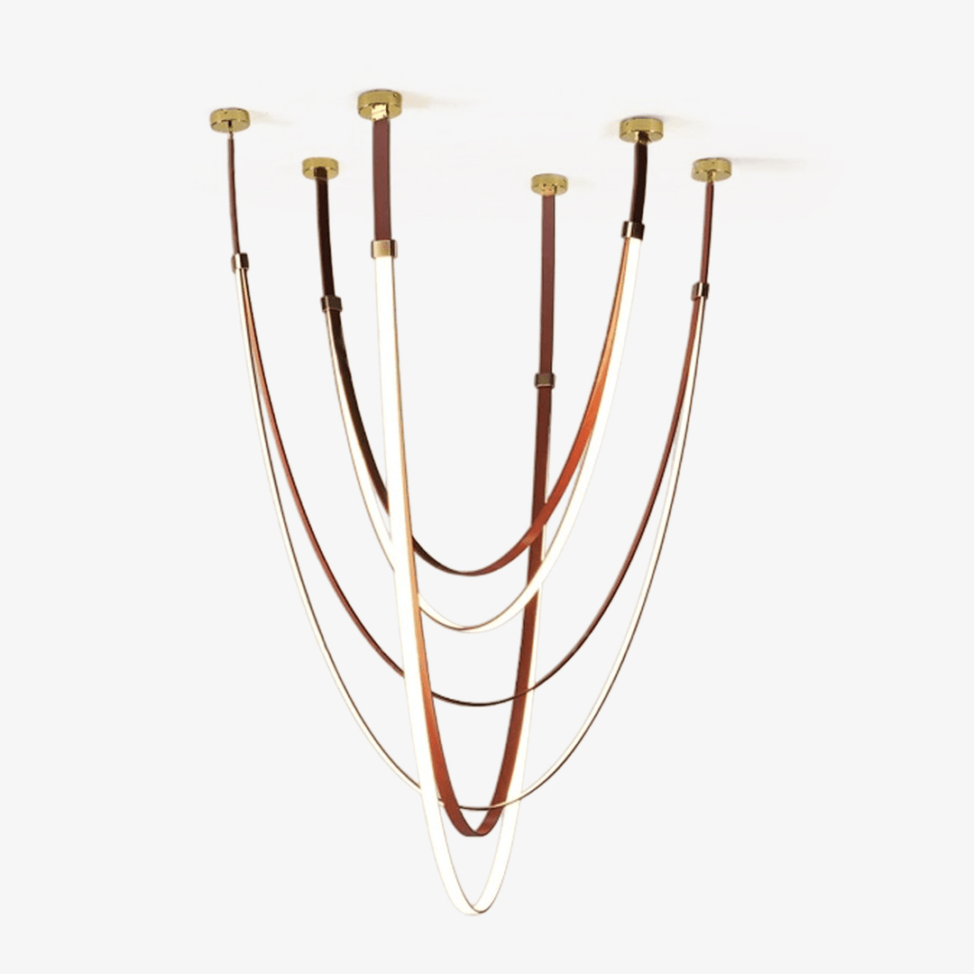 Lunestra Strap Chandelier - Vakkerlight