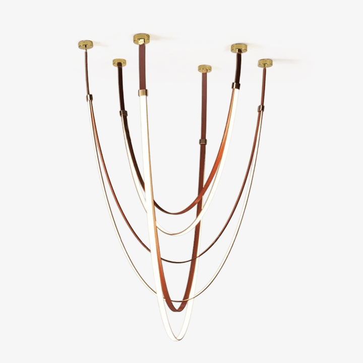 Lunestra Strap Chandelier - Vakkerlight