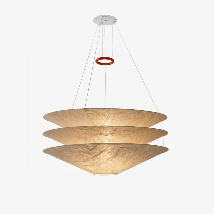 Kazu Cone Silk Pendant Lamp - Vakkerlight