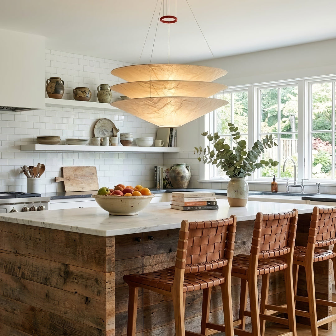 Kazu Cone Silk Pendant Lamp - Vakkerlight