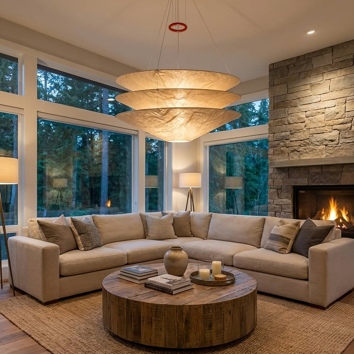 Kazu Cone Silk Pendant Lamp - Vakkerlight