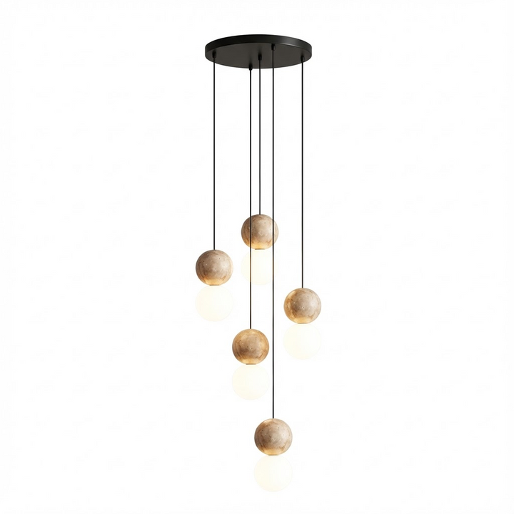 Camille Travertine Pendant Light