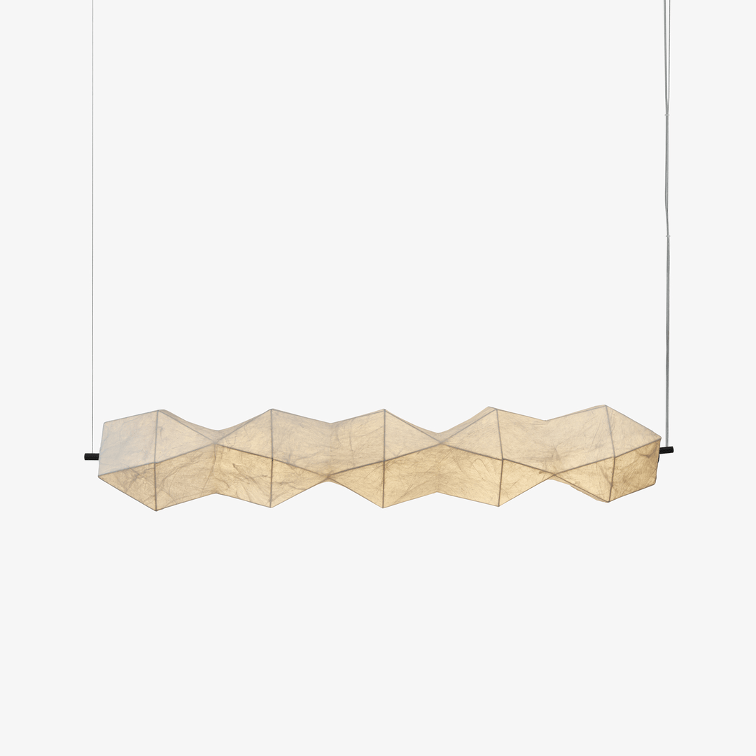 Silvara Fold Linear Pendant Lamp - Vakkerlight