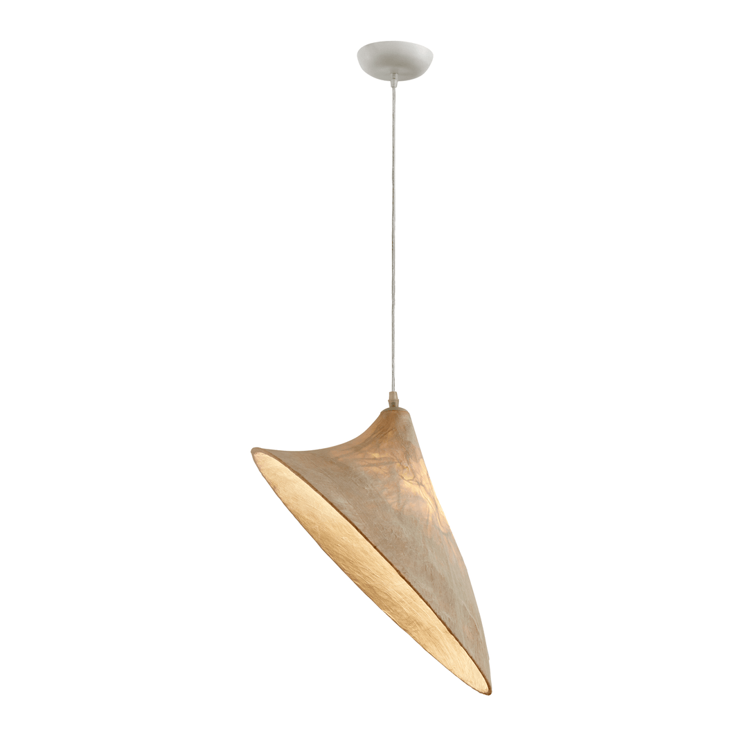 Lunaris Drift Silk Pendant Lamp - Vakkerlight