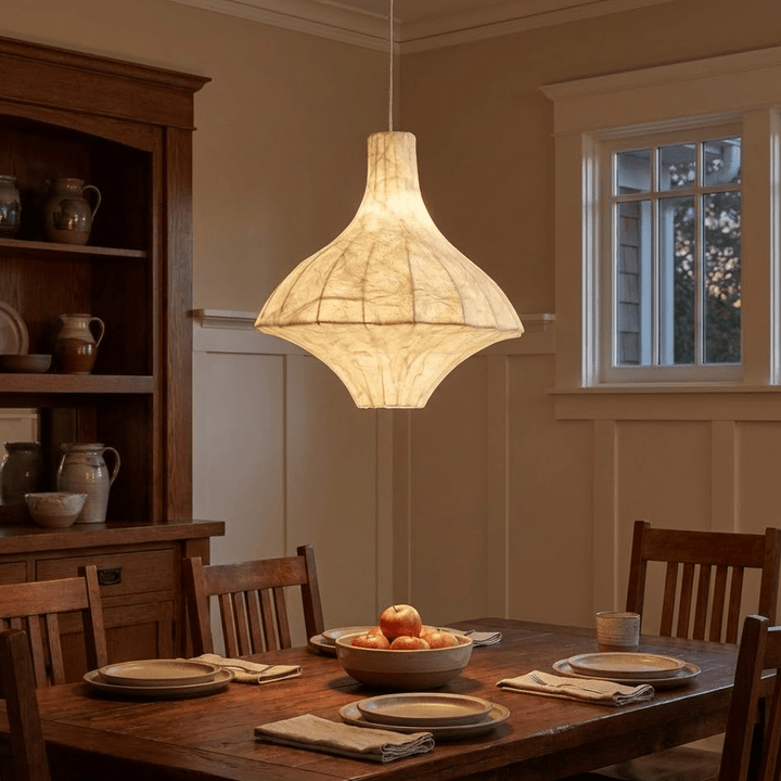 Aurielle Silk Pavilion Pendant Lamp - Vakkerlight