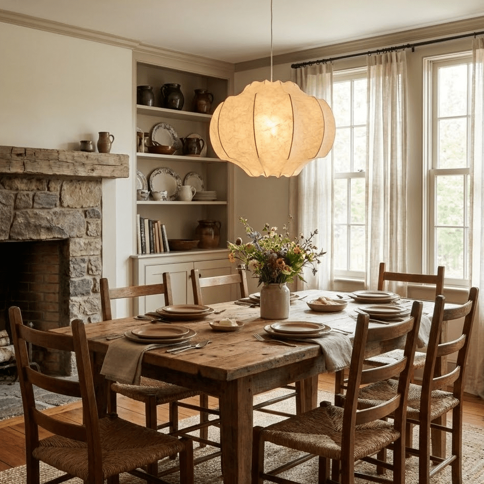 Lunara Silk Bloom Pendant Lamp - Vakkerlight