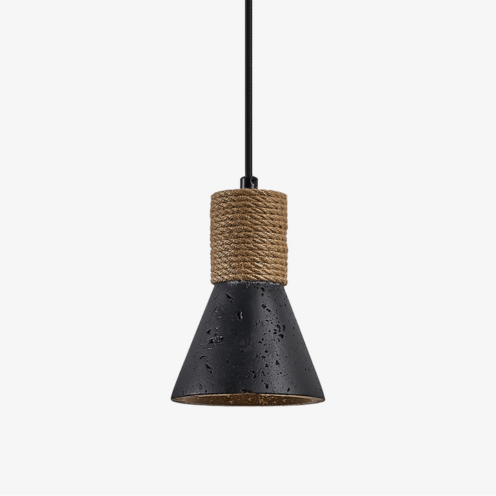 Ravena Rope Cone Pendant Lamp - Vakkerlight