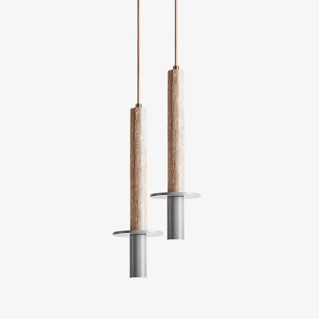 Linea Travertine Pendant Lamp - Vakkerlight