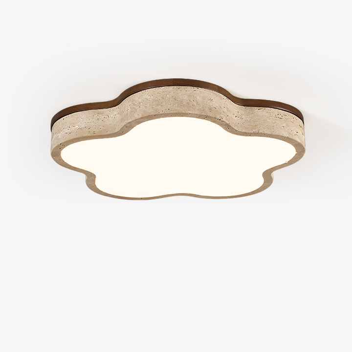 Cloudline Travertine Ceiling Lamp