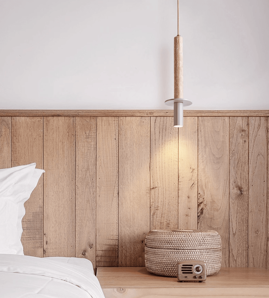 Linea Travertine Pendant Lamp - Vakkerlight