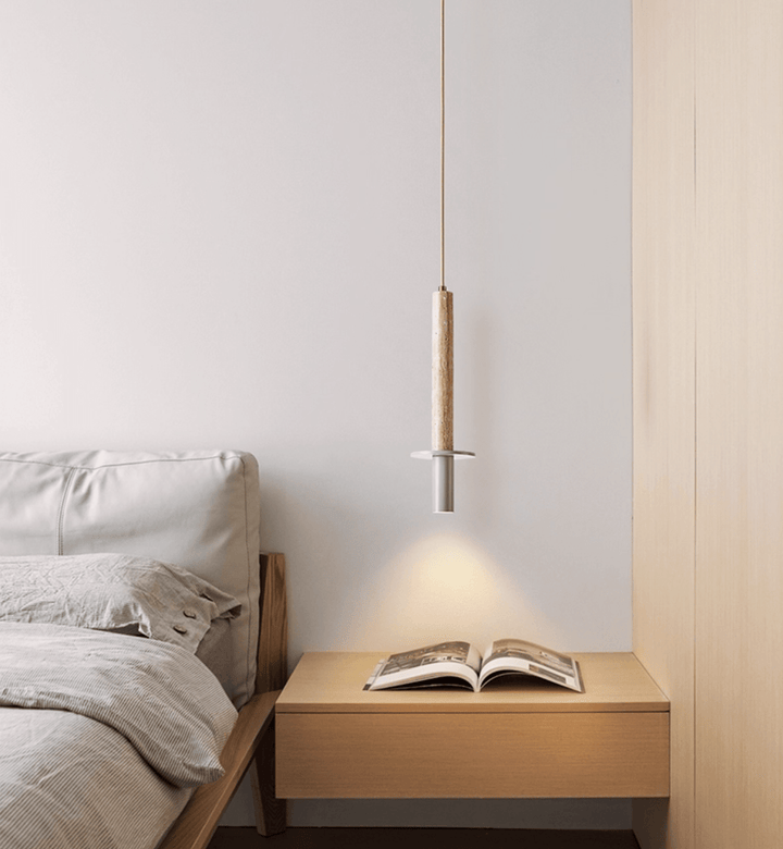 Linea Travertine Pendant Lamp - Vakkerlight