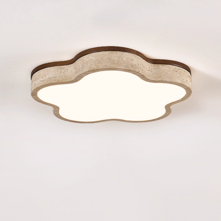 Cloudline Travertine Ceiling Lamp