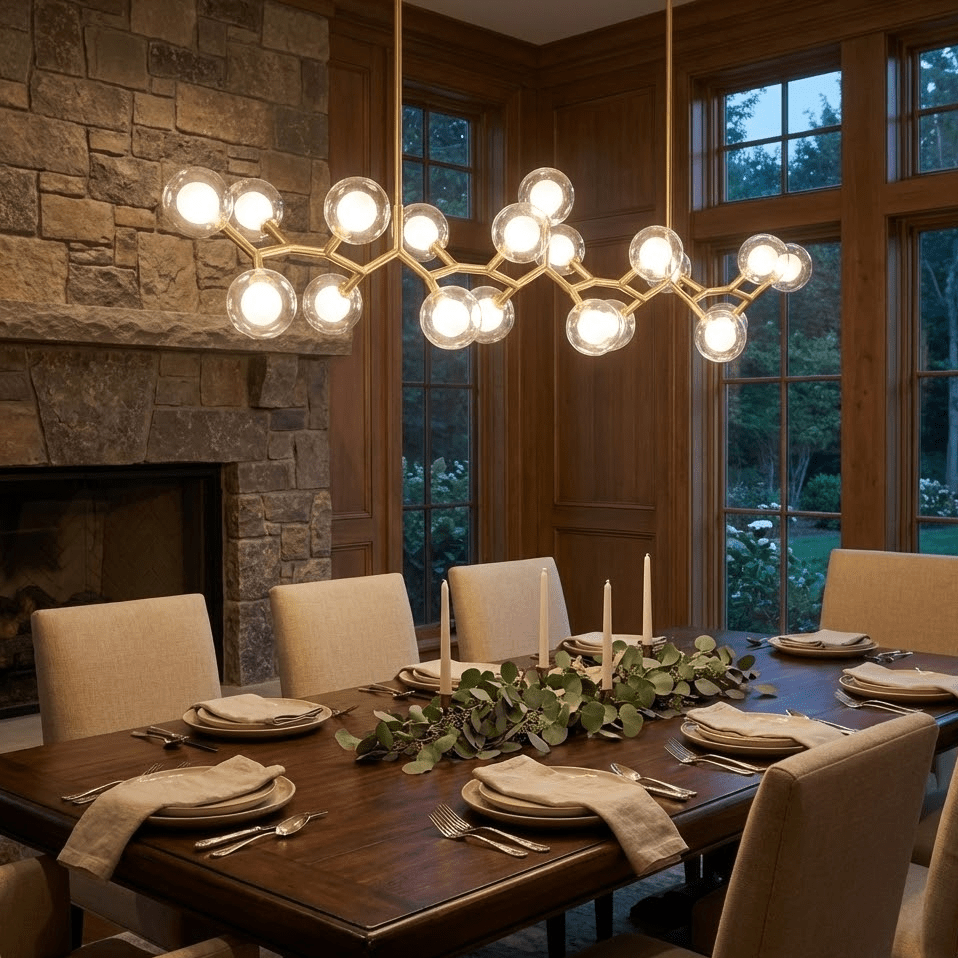 Molecular Glass Balls Chandelier - Vakkerlight