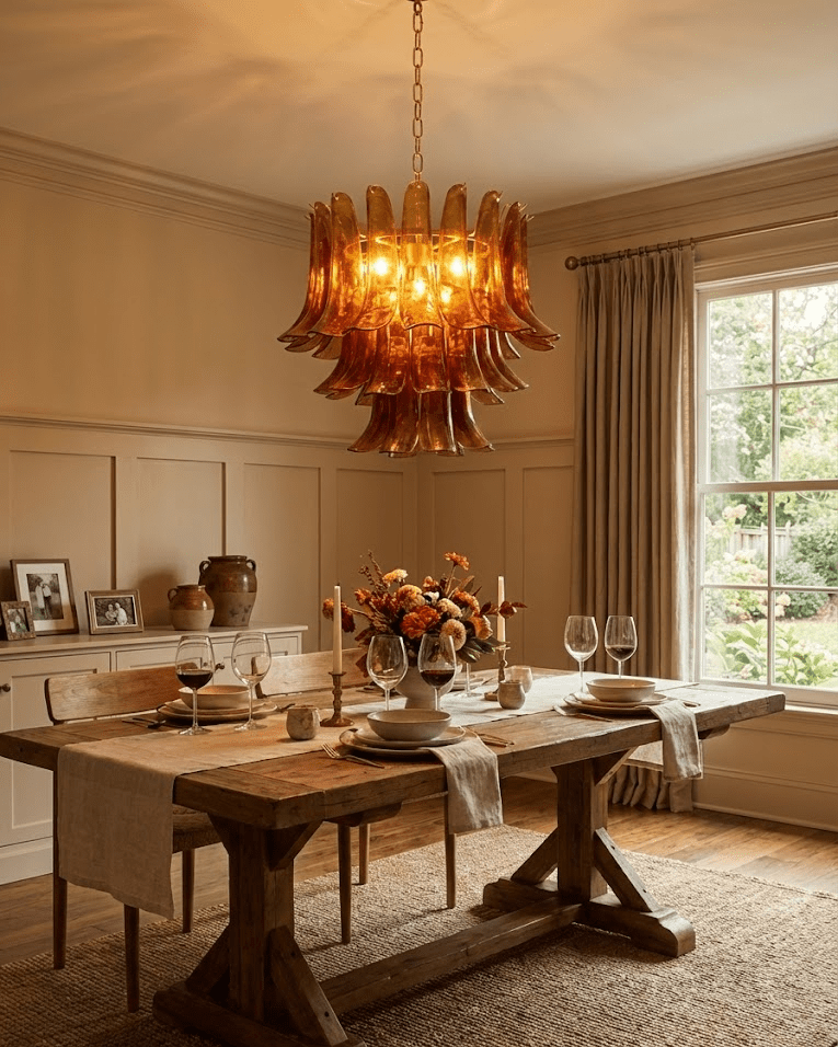 Emberwave Murano Chandelier - Vakkerlight