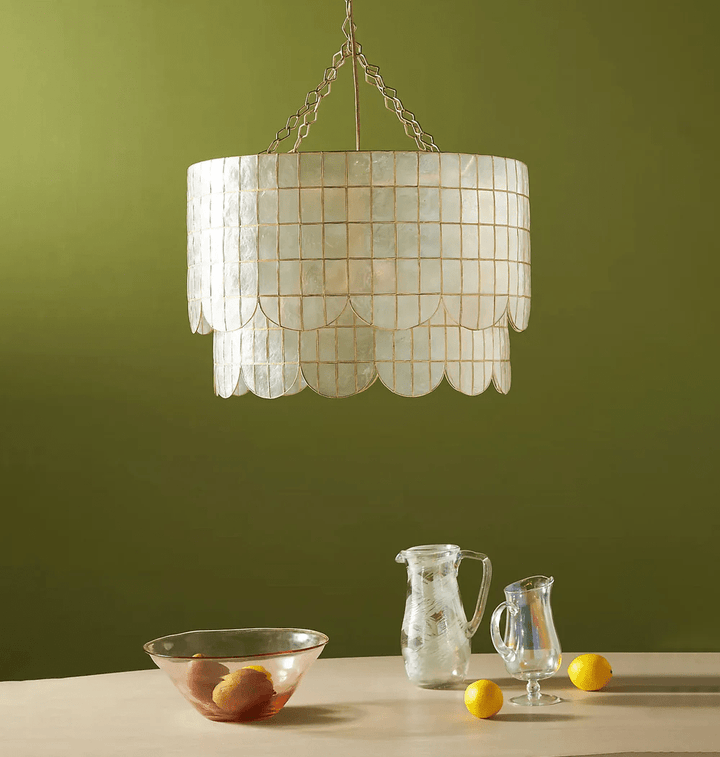 Capiz Wavecrest Chandelier - Vakkerlight