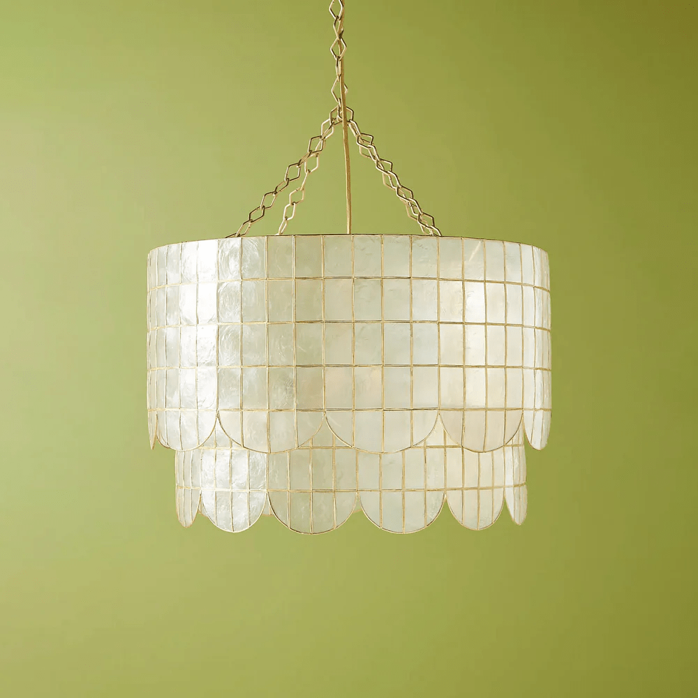 Capiz Wavecrest Chandelier - Vakkerlight