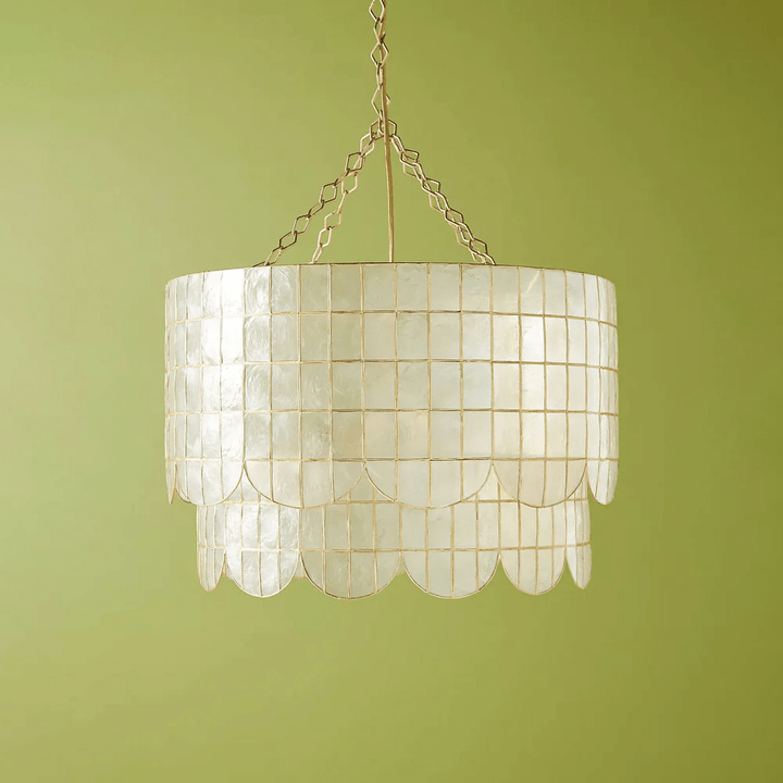 Capiz Wavecrest Chandelier - Vakkerlight