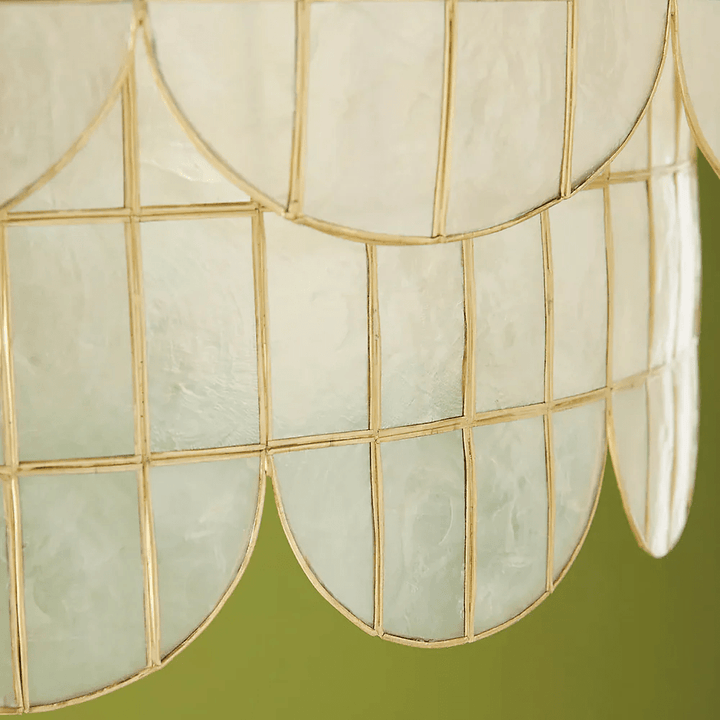 Capiz Wavecrest Chandelier - Vakkerlight