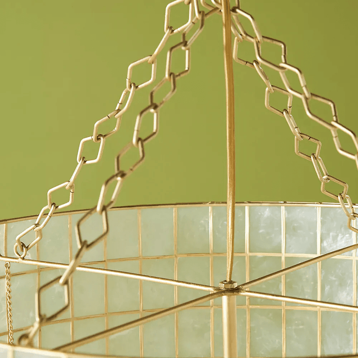 Capiz Wavecrest Chandelier - Vakkerlight