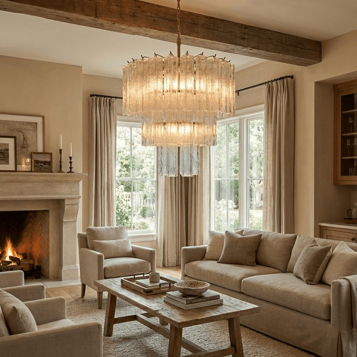 Glacier Tier Chandelier - Vakkerlight