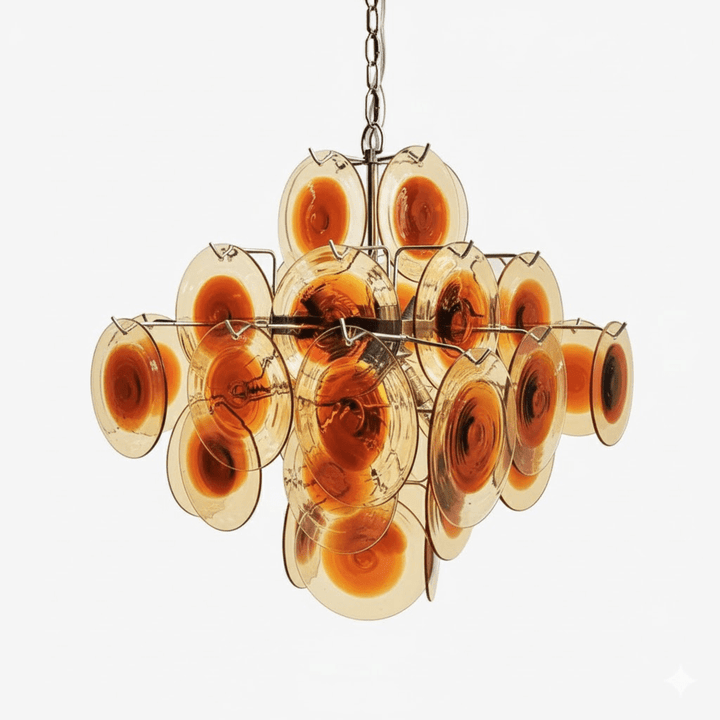 Mazzega Vistosi Murano Chandelier - Vakkerlight