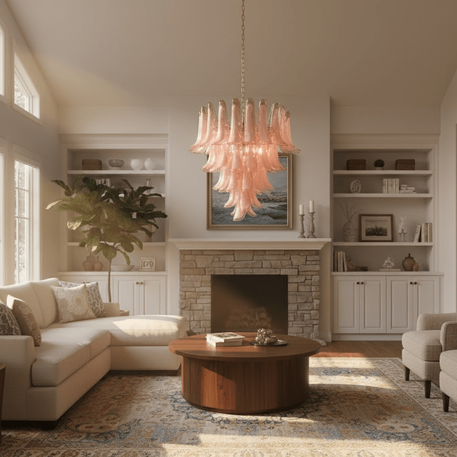 Rosabella Murano Chandelier - Vakkerlight