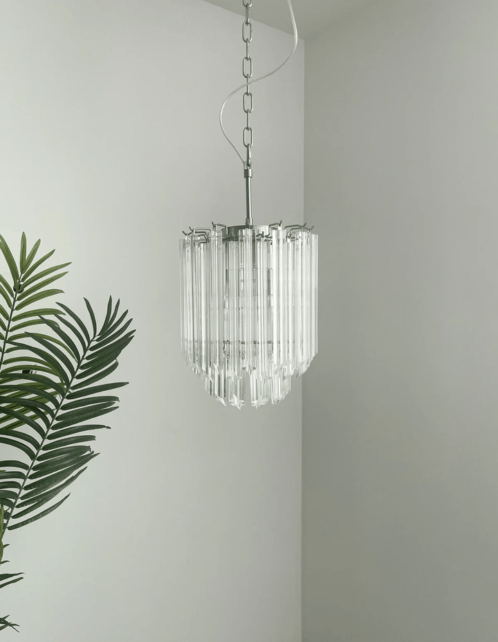 Transparant Murano Prism Chandelier - Vakkerlight