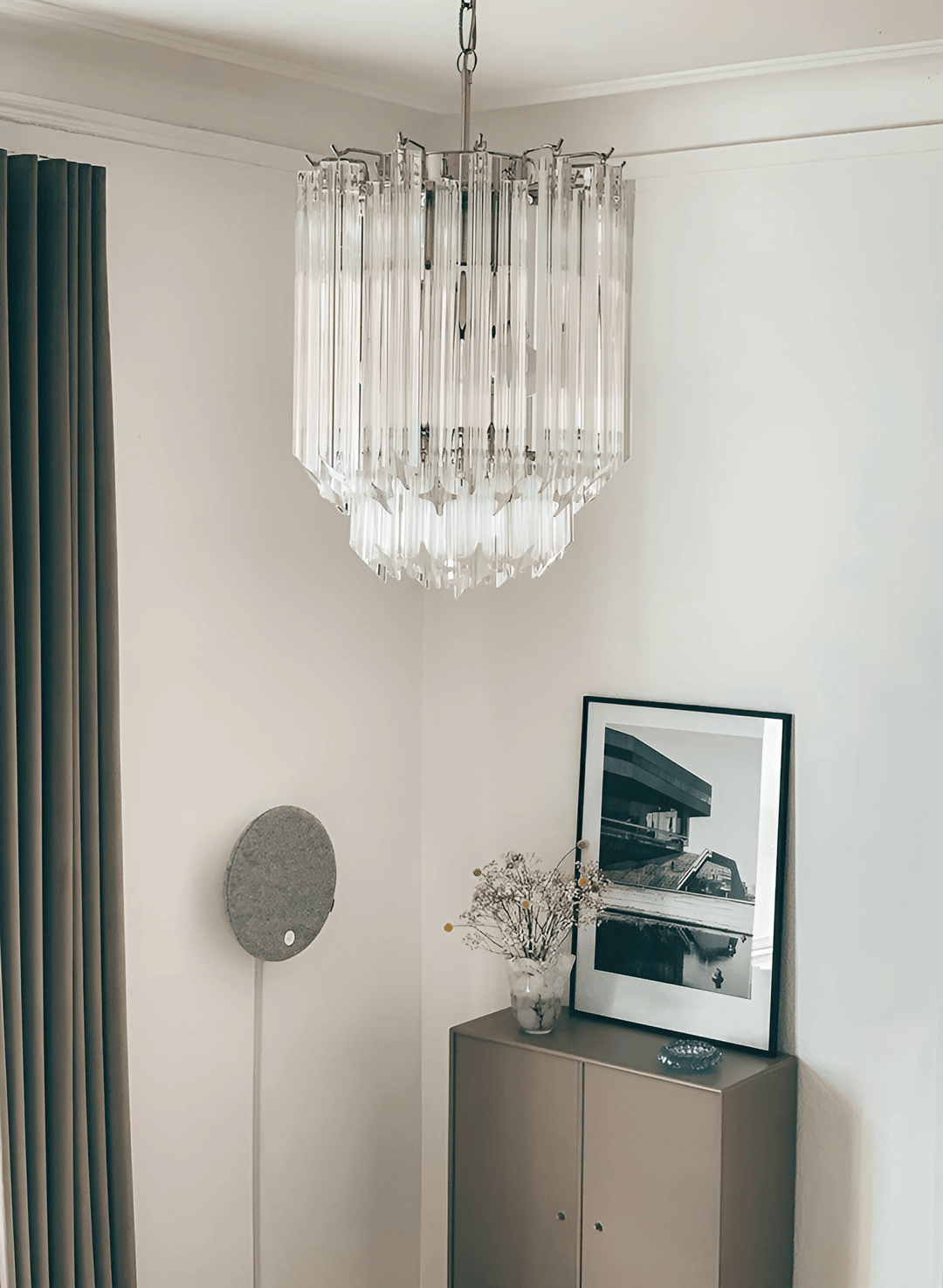 Transparant Murano Prism Chandelier - Vakkerlight