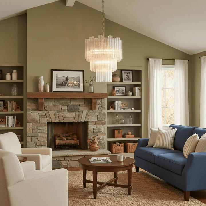 Frostveil Chandelier - Vakkerlight