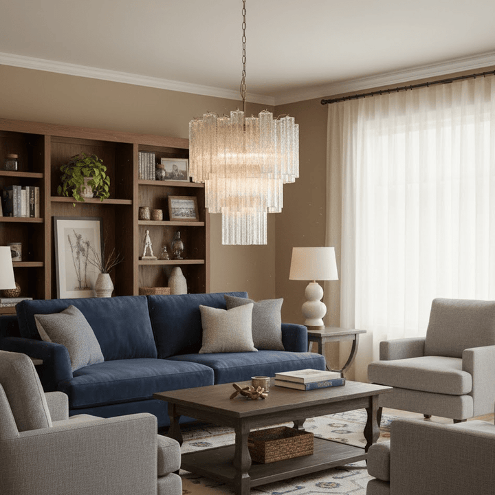 Frostveil Chandelier - Vakkerlight