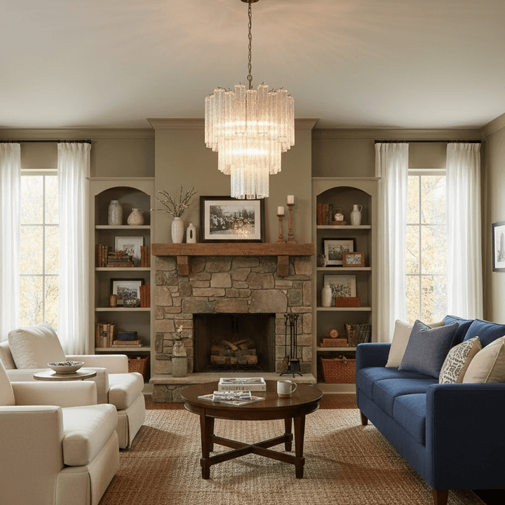 Frostveil Chandelier - Vakkerlight