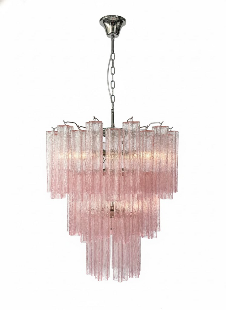 Rose Murano Glass Chandelier