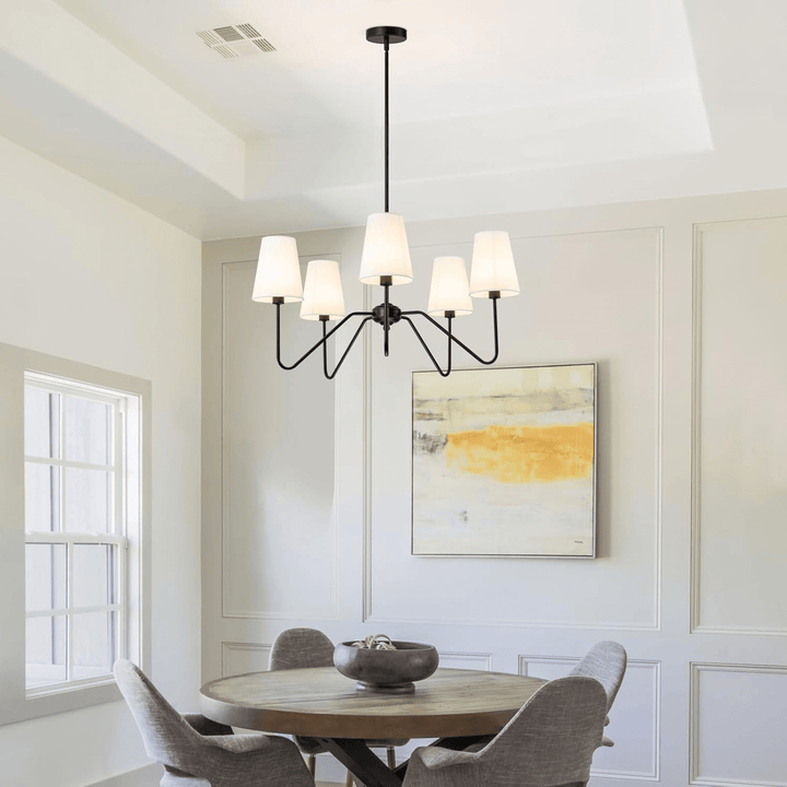 Lumos Black Chandelier - Vakkerlight