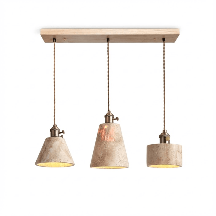 Terraform Travertine Pendant Light - Vakkerlight