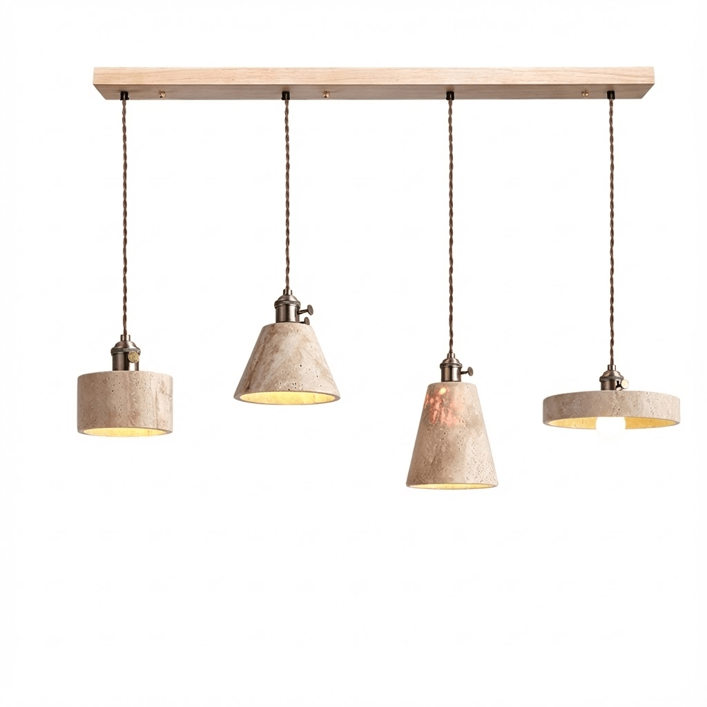 Terraform Travertine Pendant Light - Vakkerlight