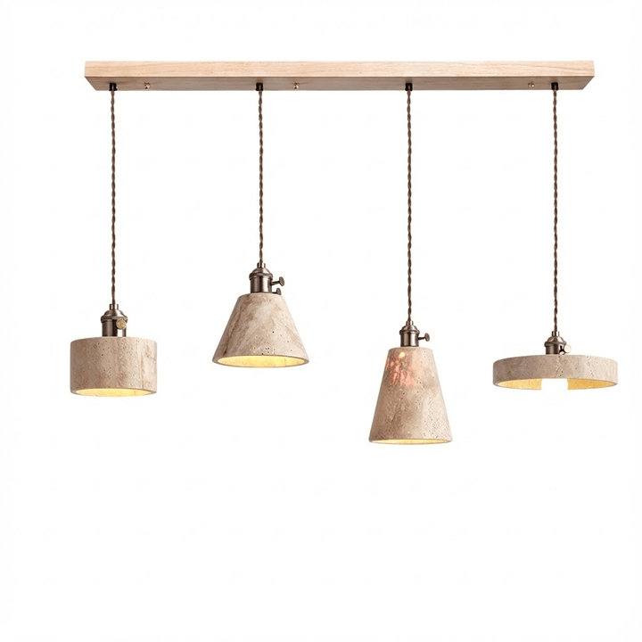 Terraform Travertine Pendant Light - Vakkerlight