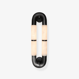 Aplique Luma Arc Twin Alabastro