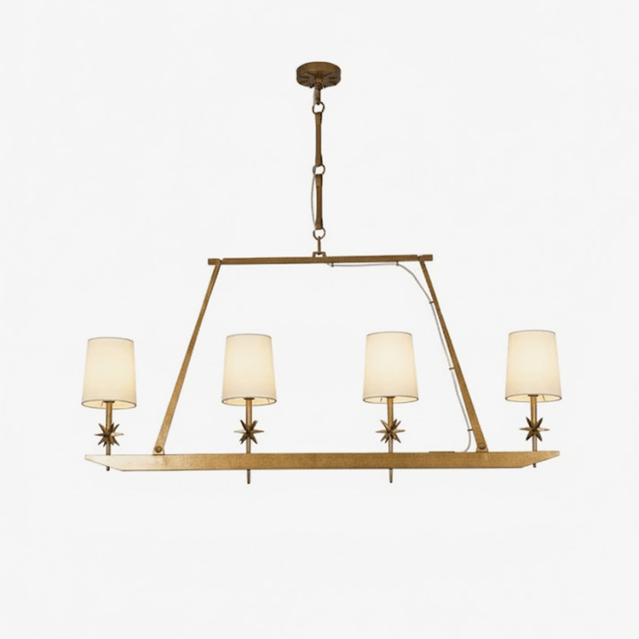 Stellar Frame Linear Chandelier