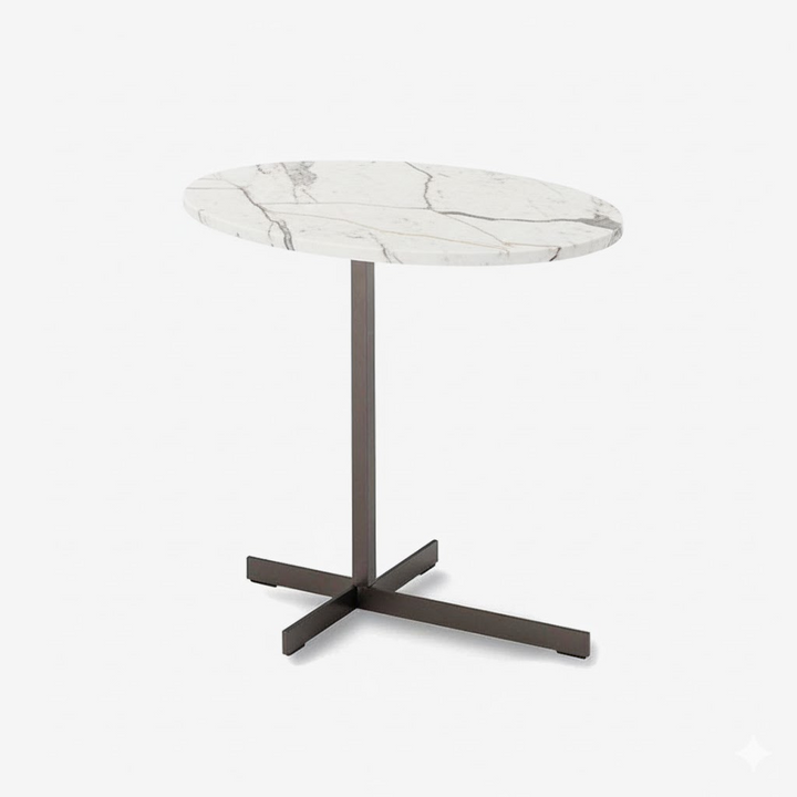 Marble Accent Side Table