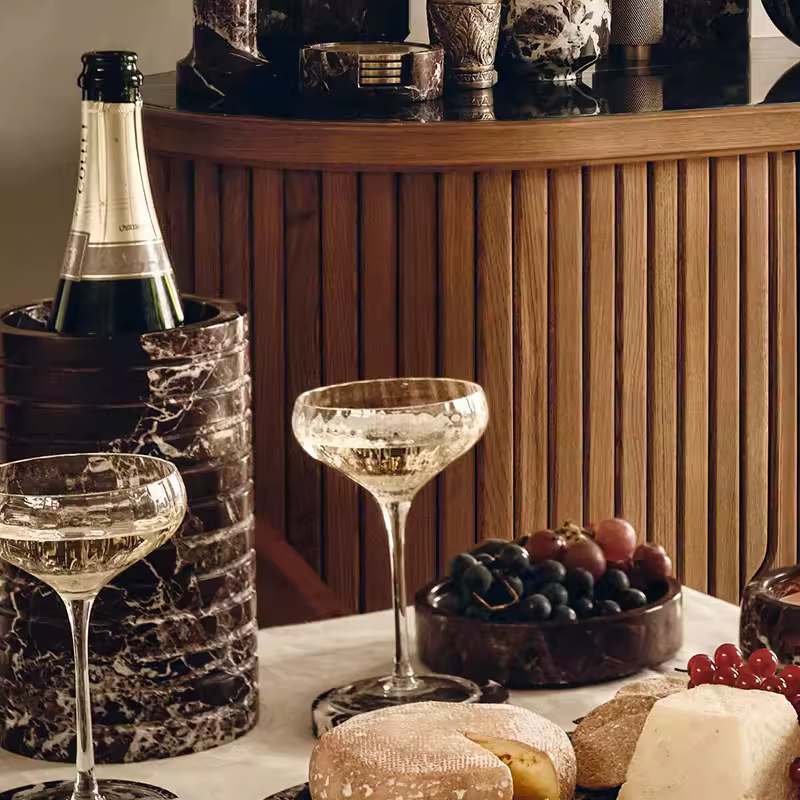 Rosso Levanto Marble Vessel