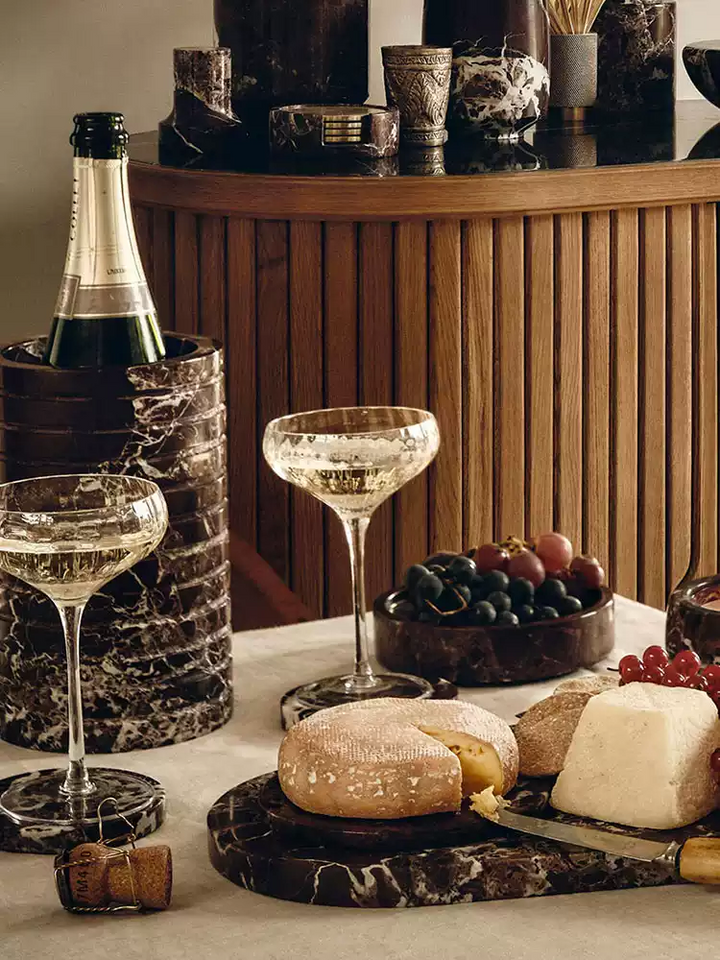 Rosso Levanto Marble Vessel