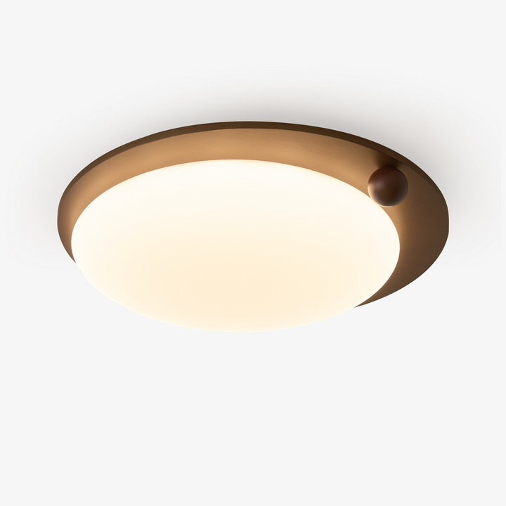 Wood Accent Ceiling Light